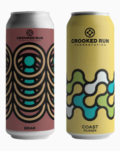 Crooked Run 473ml Can Set (Low Alcohol Beers)