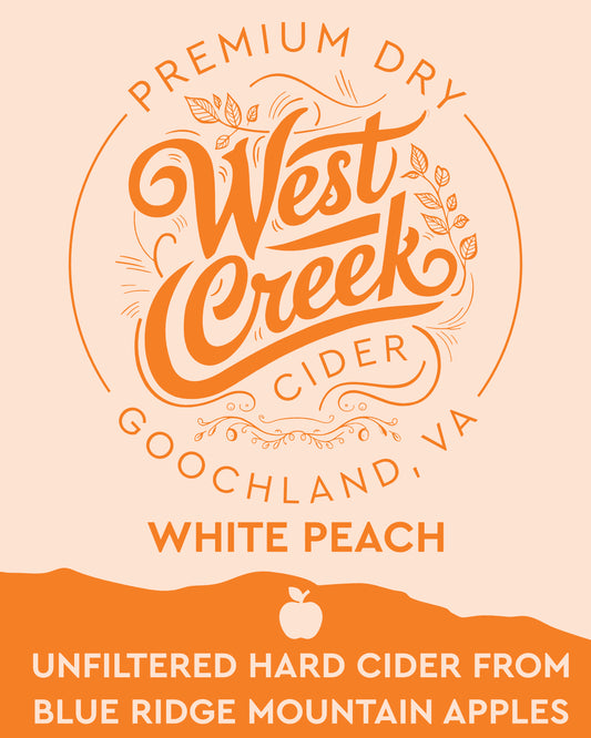 West Creek White Peach Cider