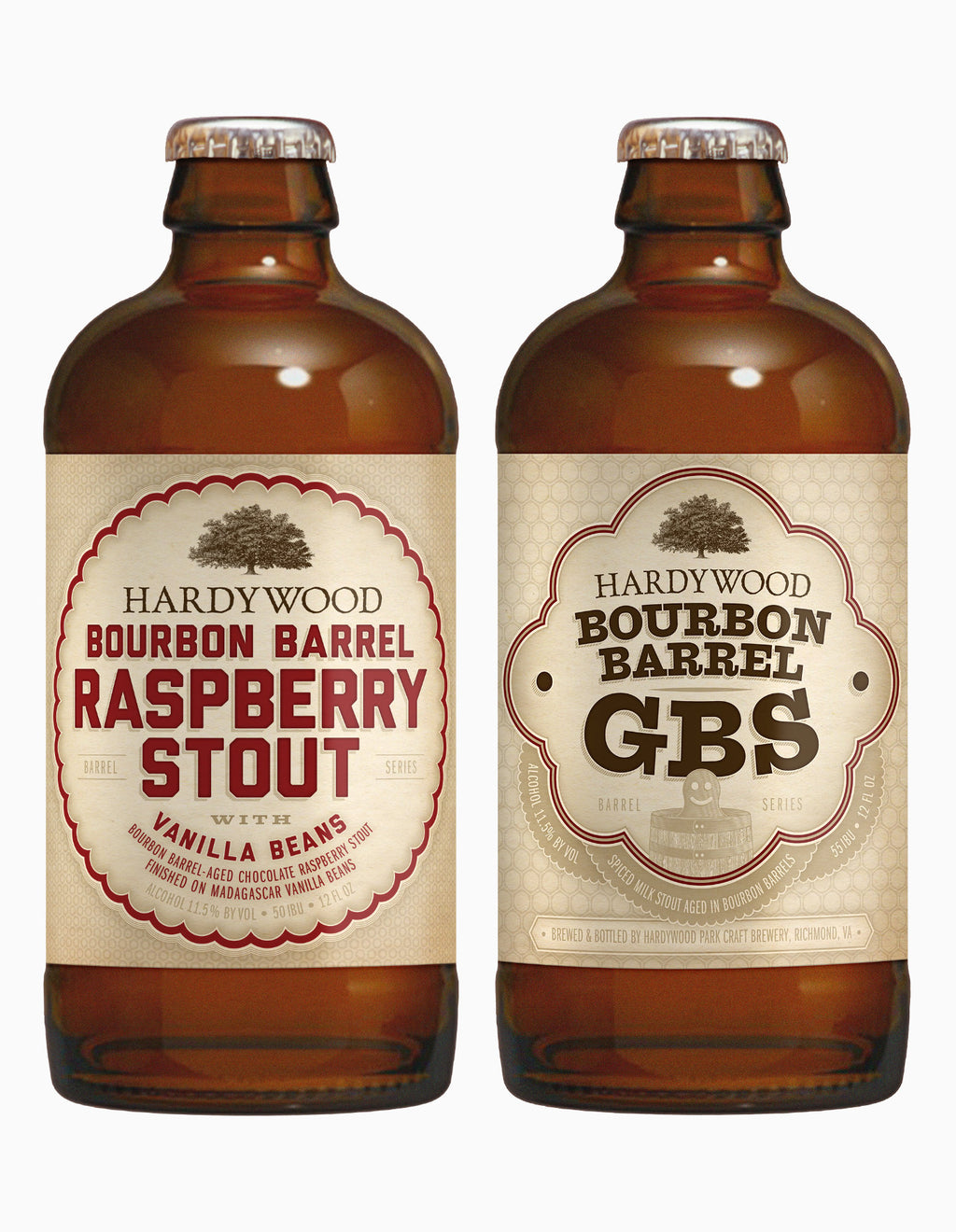 Hardywood 355ml Stubby Bottle Set (Bourbon Barrel-Aged #2)
