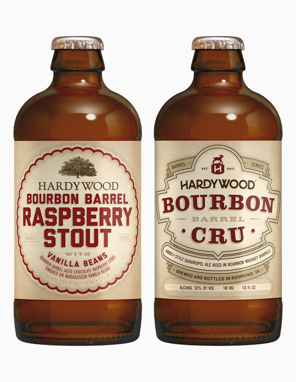 Hardywood 355ml Stubby Bottle Set (Bourbon Barrel-Aged #3)