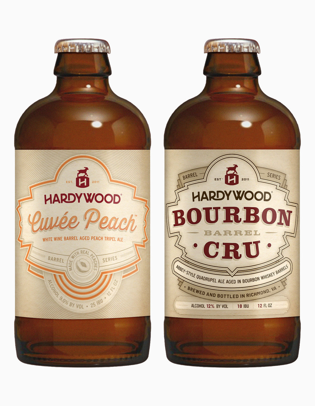 Hardywood 355ml Stubby Bottle Set (Barrel-Aged)